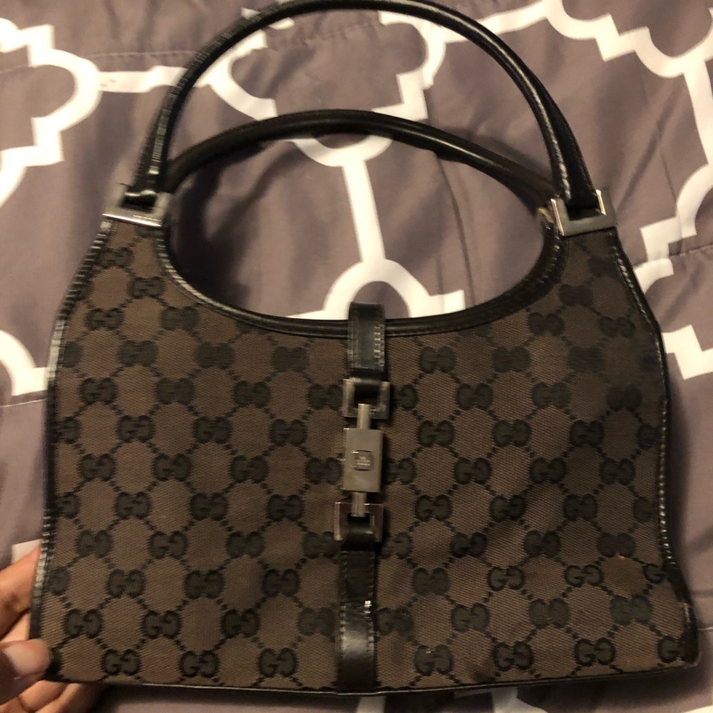 Small brown Gucci vintage hobo